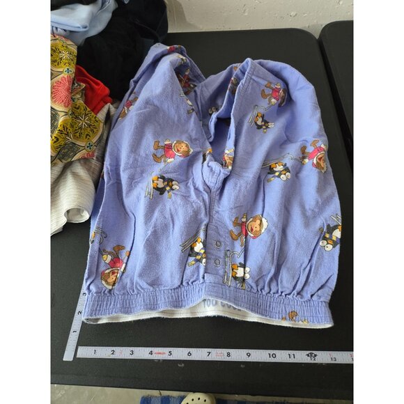 Y2K Aeropostale Monkey Pajama Pants Size XS 2000s Penguin Comfy Lounge Retro - Picture 7 of 10